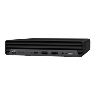 HP EliteDesk 400 G6 miniPC naudotas (Intel Core i5-10500T, 16GB RAM DDR4, 512GB SSD, Win 11 Pro, 65W PSU)