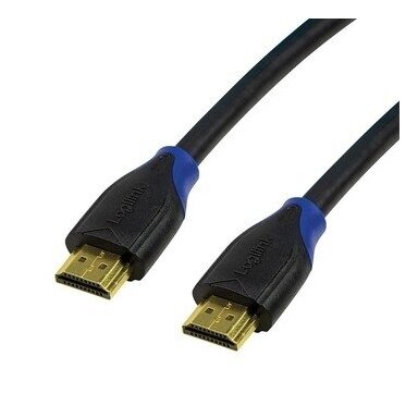 Kabelis HDMI(M) 19pin - HDMI(M) 19pin, 2m, 4K 60Hz, HDMI High Speed with Ethernet, LogiLink