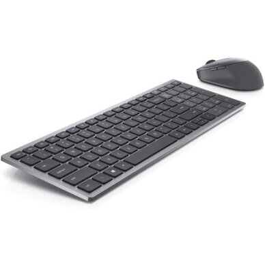 Klaviatūros ir pelės komplektas Dell Pro Plus KM7120W (Belaidė, Bluetooth, EN/LT, Titan Gray) Klaviatūros ir pelės komplektas Dell Pro Plus KM7120W (Belaidė, Bluetooth, EN/LT, Titan Gray)