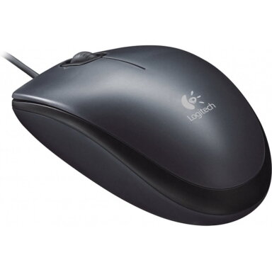 Logitech B100 Black (Laidinė, USB, 800 dpi, Black )