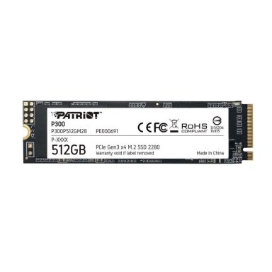 PATRIOT P300 512GB PCIe Gen3 x4 M.2 2280 SSD