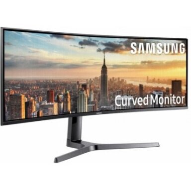 Samsung C43J890DKU naudotas (43", VA UHD 3840 x 2160x 60 Hz, HDMI, DP, USB-C)